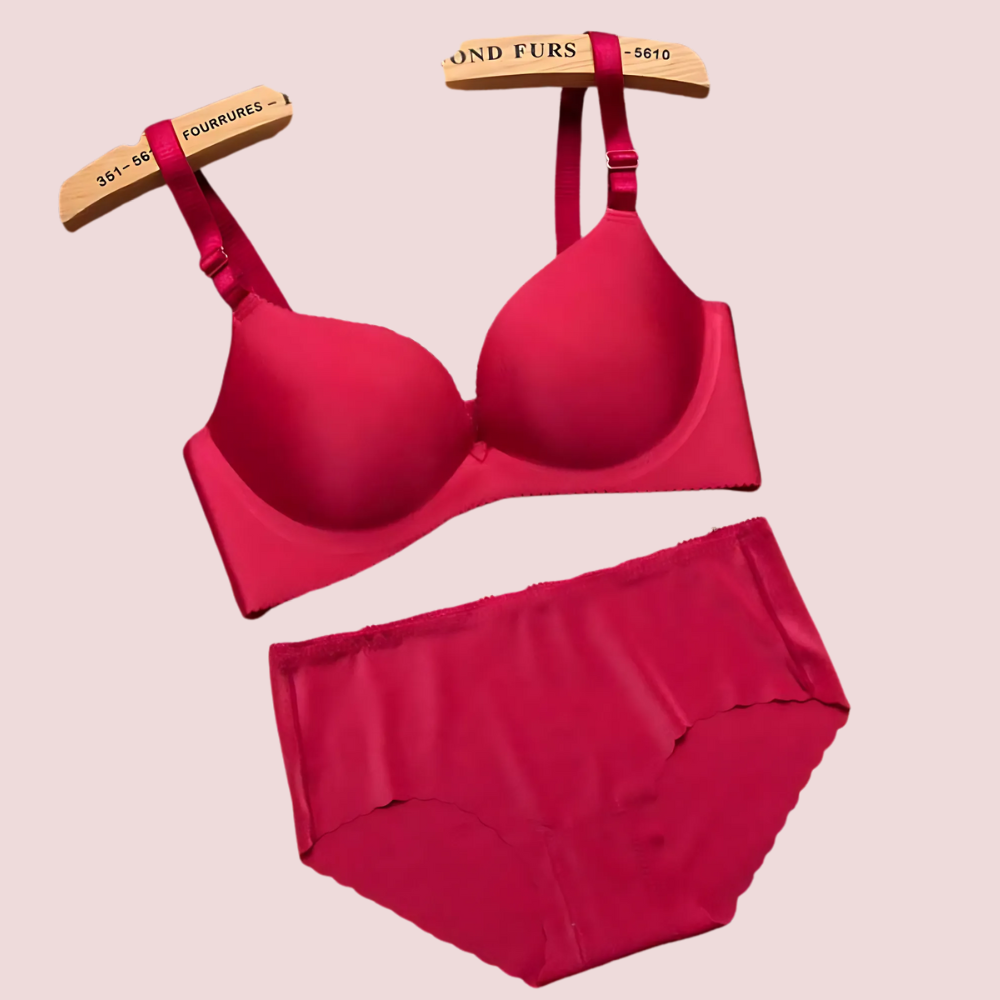 yxFB91qHzFmBfVsYc5KFAhE1po0WEg8sWyphGyPa.png Red Seamless Underwired Lace Bra Panty Set