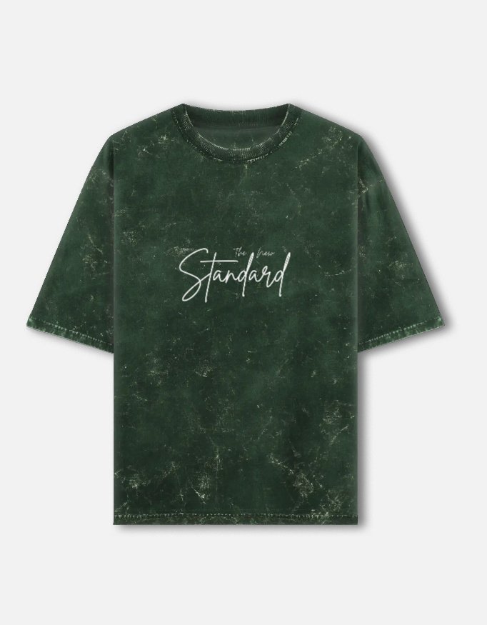 img_4912e218673eee.jpg ZAVELO THE NEW STANDARD- Unisex Acid Washed Oversized Tee - T Shirts product image 10