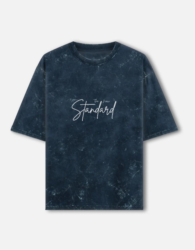 img_68be77eb4fbe7c.jpg ZAVELO THE NEW STANDARD- Unisex Acid Washed Oversized Tee - T Shirts product image 11